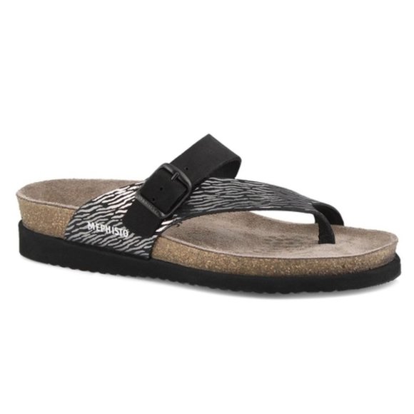 Mephisto Women's Helen Mix Thong Sandals - Picture 1 of 8